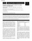 Research paper thumbnail of Flavonoid Constituents and Free Radical Scavenging Activity of Alchemilla mollis