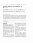 Research paper thumbnail of The View of Caring among Patients and Personnel