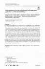 Research paper thumbnail of Facile synthesis of Cu-LDH with different Cu/Al molar ratios: application as antibacterial inhibitors