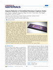 Research paper thumbnail of Stepwise Reduction of Immobilized Monolayer Graphene Oxides