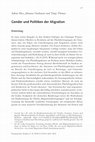 Research paper thumbnail of Einleitung: Gender und Politiken der Migration