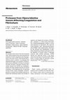 Research paper thumbnail of Proteases from Vipera lebetina Venom Affecting Coagulation and Fibrinolysis