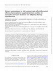 Research paper thumbnail of Dietary antioxidants in life-history trade-offs: differential effects of a-tocopherol supplementation on blue tit Cyanistes caeruleus mothers and offspring during reproduction