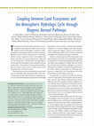 Research paper thumbnail of Coupling between Land Ecosystems and the Atmospheric Hydrologic Cycle through Biogenic Aerosol Pathways