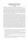 Research paper thumbnail of A milestone in the history of the Roman trade in stone. BEN RUSSELL, THE ECONOMICS OF THE ROMAN STONE TRADE (Oxford Studies on the Roman Economy; Oxford 2013). Pp. 480, ills. 98. ISBN 978-0-19-965639-4. £95