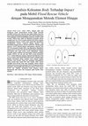 Research paper thumbnail of Analisis Kekuatan Body Terhadap Impact pada Mobil Flood Rescue Vehicle dengan Menggunakan Metode Elemen Hingga