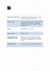 Research paper thumbnail of TITLE : Sex pheromones are not always attractive : changes induced by learning , 1 puberty , lactation and illness in mice 2