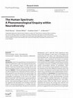 Research paper thumbnail of The Human Spectrum: A Phenomenological Enquiry within Neurodiversity