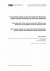 Research paper thumbnail of Com quantas cidades se faz a Pan-América? Dimensões político-urbanas dos Boletins da União Pan-Americana