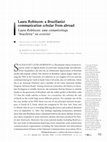 Research paper thumbnail of Laura Robinson: uma comunicóloga “brasileira” no exterior