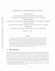 Research paper thumbnail of Risk-sensitive mean-field-type control