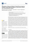 Research paper thumbnail of Adsorption of Remazol Brilliant Violet-5R from Aqueous Solution Using Sugarcane Bagasse as Biosorbent: Kinetic and Thermodynamic Studies