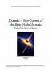 Research paper thumbnail of Skanda - One Comet of the Epic Mahabharata