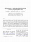 Research paper thumbnail of The phenomenon of deficient electron microprobe totals in radiation-damaged and altered zircon