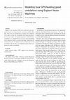 Research paper thumbnail of Modelling local GPS/levelling geoid undulations using artificial neural networks