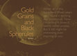 Research paper thumbnail of Gold Grains and Black Spherules