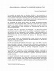 Research paper thumbnail of (2015): "Nuevas reglas para un viejo juego?: La revocatoria del mandato en el Perú"