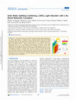 Research paper thumbnail of Solar Water Splitting Combining a BiVO4 Light Absorber with a Ru-Based Molecular Cocatalyst