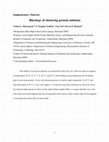 Research paper thumbnail of Rheology of clustering protein solutions