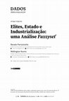 Research paper thumbnail of Elites, Estado e Industrialização: uma Análise Fuzzyset *1