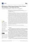 Research paper thumbnail of Risk Analysis of Otitis Externa (Swimmer’s Ear) in Children Pool Swimmers: A Case Study from Greece