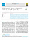 Research paper thumbnail of Dependence on temperature and pressure of second cumulant and correlation effects during EXAFS in intermetallic alloys