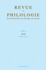 Research paper thumbnail of "Melqart, Junon Covella et les calendes étrusques. À propos de étr. tešiameitale", Revue de Philologie, de Littérature et d'Histoire Anciennes, 94, 2020 (2022), p. 145-161.