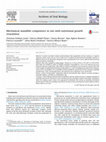 Research paper thumbnail of Mechanical mandible competence in rats with nutritional growth retardation