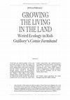 Research paper thumbnail of Dona Pursall: GROWING THE LIVING IN THE LAND: Weird Ecology in Rob Guillory's Comic "Farmhand"