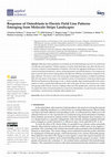 Research paper thumbnail of Response of Osteoblasts to Electric Field Line Patterns Emerging from Molecule Stripe Landscapes