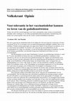 Research paper thumbnail of voor-tolerantie-in-het-vaccinatiedebat-kunnen-weleren-van-de-godsdiensttwisten