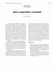 Research paper thumbnail of Jejum, longevidade e imunidade