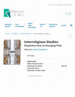 Research paper thumbnail of Book Review: Interreligious Studies: Dispatches from an Emerging Field (Hans Gustafson)