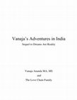 Research paper thumbnail of Vanaja's Adventures in India Book