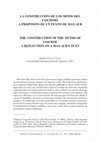 Research paper thumbnail of La construcción de los mitos del fascismo. A propósito de un texto de Max Aub