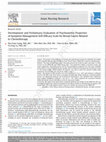 Research paper thumbnail of Development and preliminary evaluation of a psychosocial intervention for modifying psychosocial risk factors associated with foot re-ulceration in diabetes