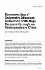 Research paper thumbnail of Reconnecting a University Museum Collection with Hopi Farmers