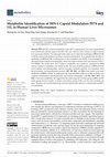 Research paper thumbnail of Metabolite Identification of HIV-1 Capsid Modulators PF74 and 11L in Human Liver Microsomes