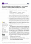 Research paper thumbnail of Theoretical and Observational Constraints on Lunar Orbital Evolution in the Three-Body Earth-Moon-Sun System