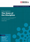 Research paper thumbnail of Education: The State of the Discipline: an exploration of existing statistical data relating to staff equality in UK higher education