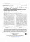 Research paper thumbnail of Bayesian Additive Regression Trees for Predicting Colon Cancer: Methodological Study (Validity Study)