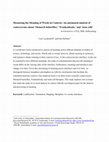 Research paper thumbnail of Measuring the meaning of words in contexts: An automated analysis of controversies about 'Monarch butterflies,' 'Frankenfoods,' and 'stem cells