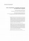 Research paper thumbnail of About the hospitality and the hostility: a discussion of the conflict concerning the immigrant