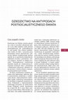 Research paper thumbnail of Dziedzictwo na antypodach postsocjalistycznego świata