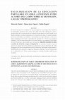 Research paper thumbnail of Escolarización de la educación parvularia en Chile: consensos entre actores del campo sobre su definición, causas y proposiciones