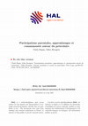 Research paper thumbnail of Participations parentales, apprentissages et communautés autour du préscolaire