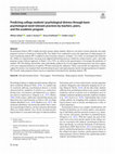 Research paper thumbnail of Predicting college students' psychological distress through basic psychological need-relevant practices by teachers, peers, and the academic program