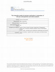 Research paper thumbnail of The tripartite model of intrinsic motivation in education: A 30‐year retrospective and meta‐analysis