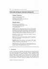 Research paper thumbnail of Crime data mining as a decision making tool