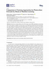 Research paper thumbnail of Comparison of Training Approaches for Photovoltaic Forecasts by Means of Machine Learning